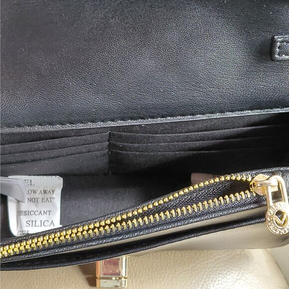 Valentino Orlandi Designer Black Diamond Quilted Crossbody Small Shoulder Bag - Picture 13 of 15